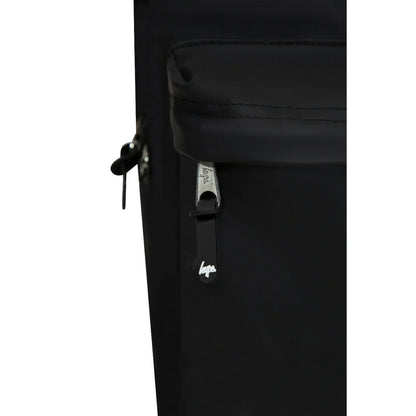 Black - Pack Shot - Hype Iconic Rubber Debossed Rubber Backpack