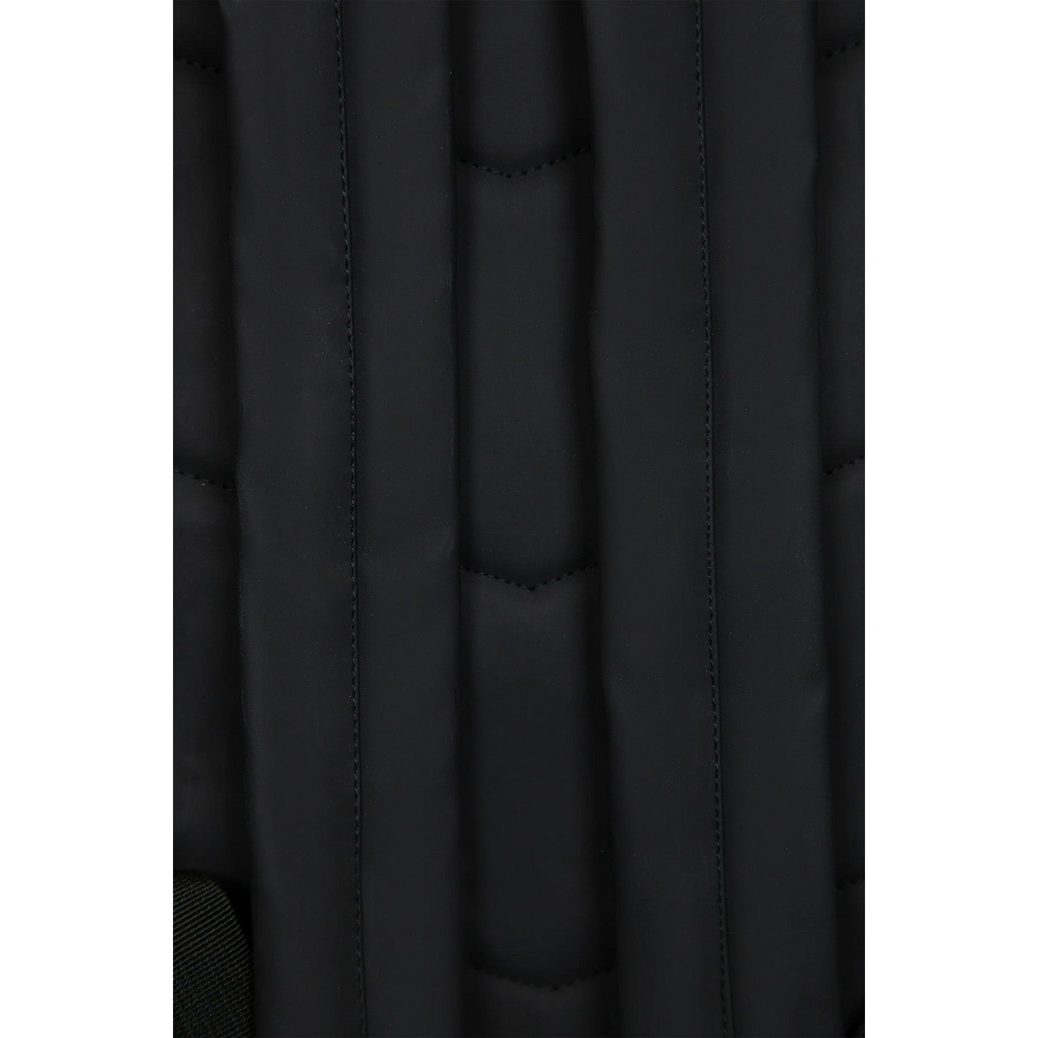 Black - Close up - Hype Iconic Rubber Debossed Rubber Backpack