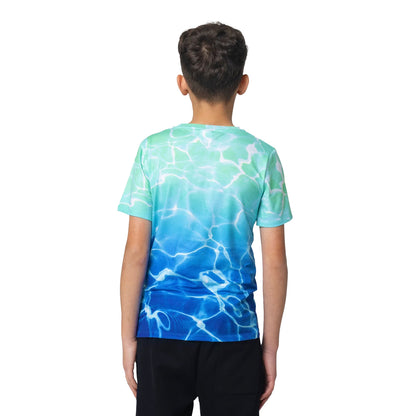 Multicoloured - Back - Hype Boys Pool Fade T-Shirt