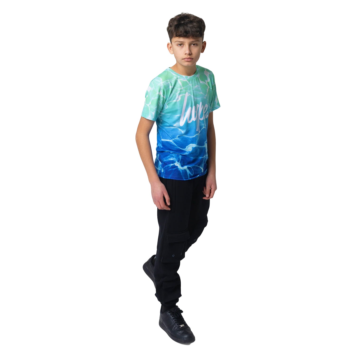 Multicoloured - Lifestyle - Hype Boys Pool Fade T-Shirt