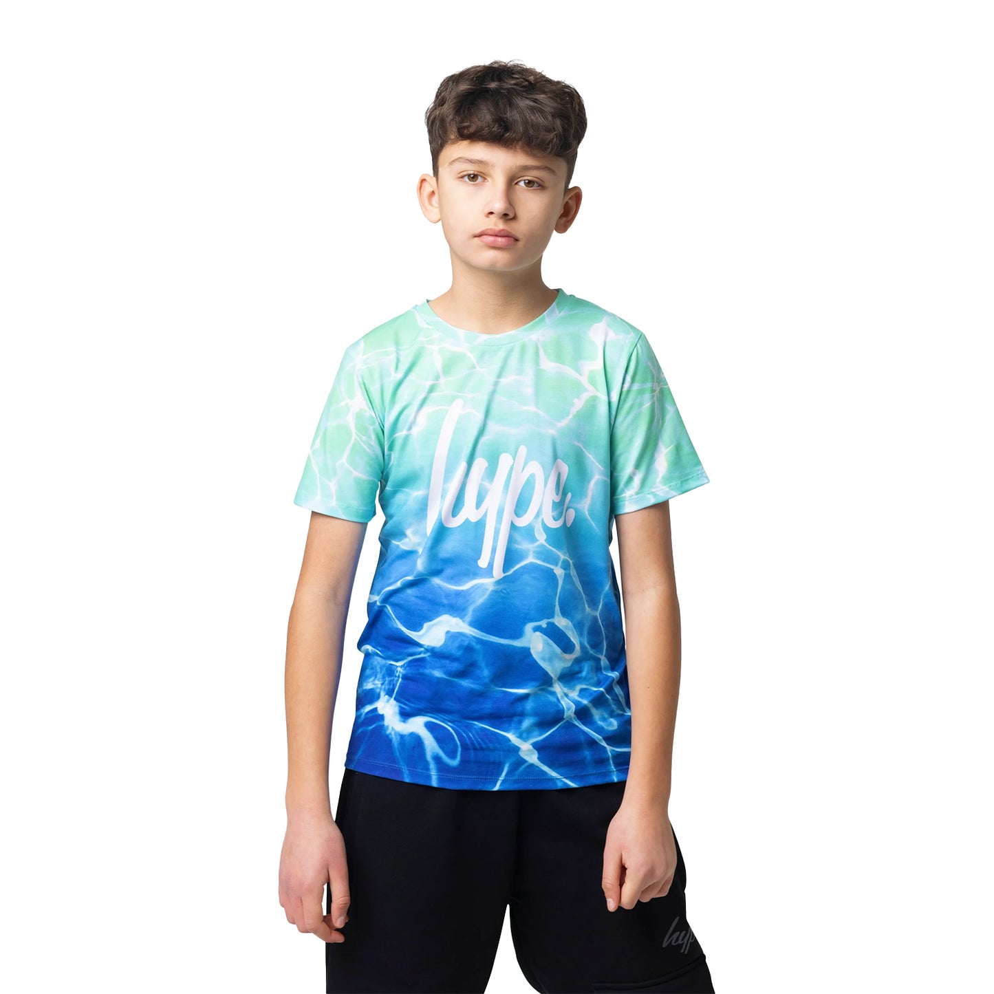 Multicoloured - Front - Hype Boys Pool Fade T-Shirt