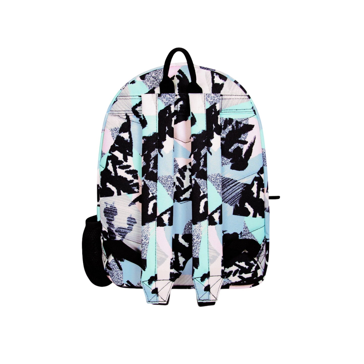 Multicoloured - Back - Hype Pastel Abstract Backpack