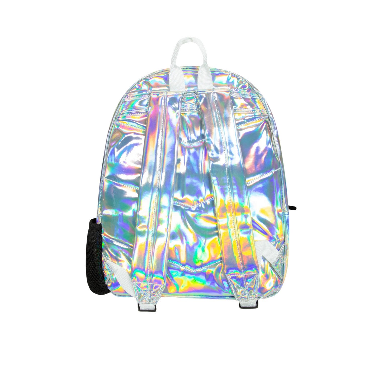 Silver - Back - Hype Holographic Backpack