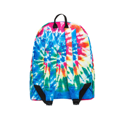 Multicoloured - Back - Hype Hippy Iconic Tie Dye Backpack