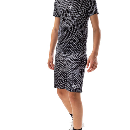 Black - Front - Hype Boys Geo Wave Shorts