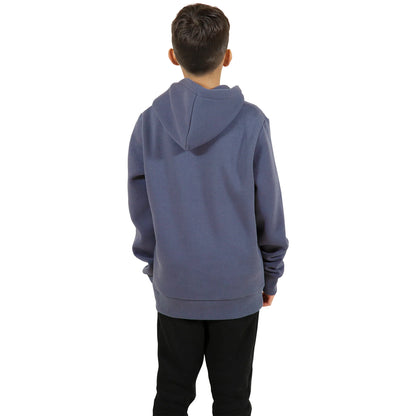 Grey-White - Back - Hype Boys Mini Script Hoodie