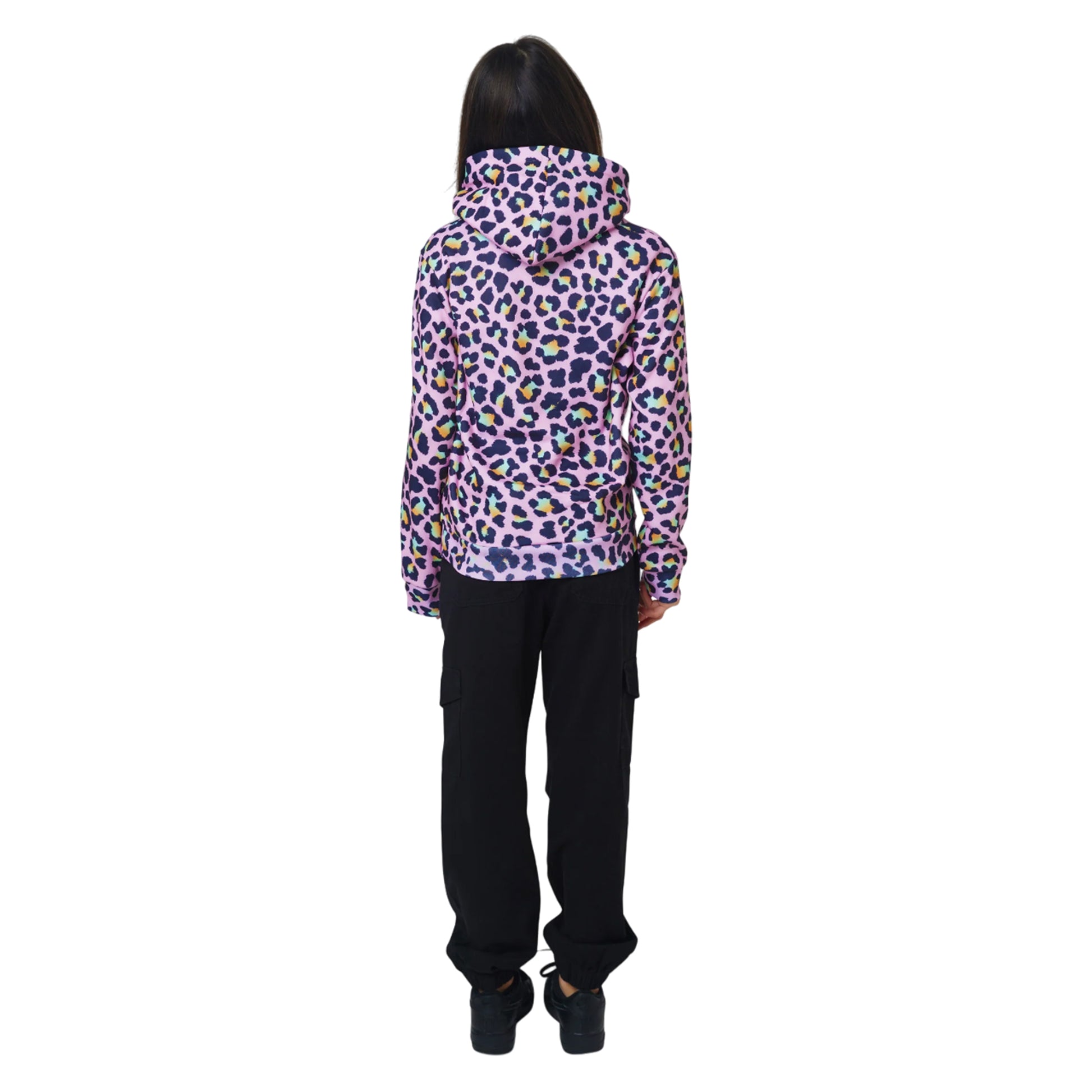 Multicoloured - Lifestyle - Hype Girls Disco Leopard Hoodie