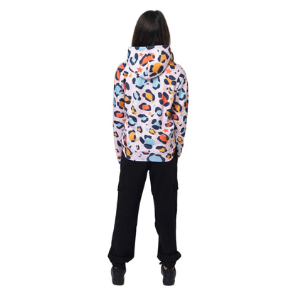 Multicoloured - Lifestyle - Hype Girls Star Leopard Hoodie