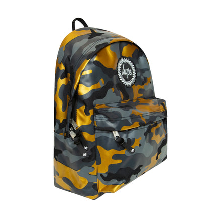 Black-Gold - Lifestyle - Hype Camo Backpack