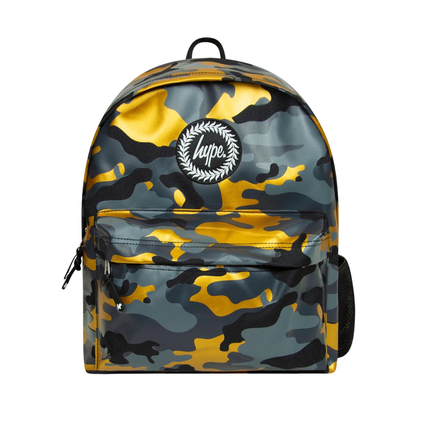 Black-Gold - Front - Hype Camo Backpack