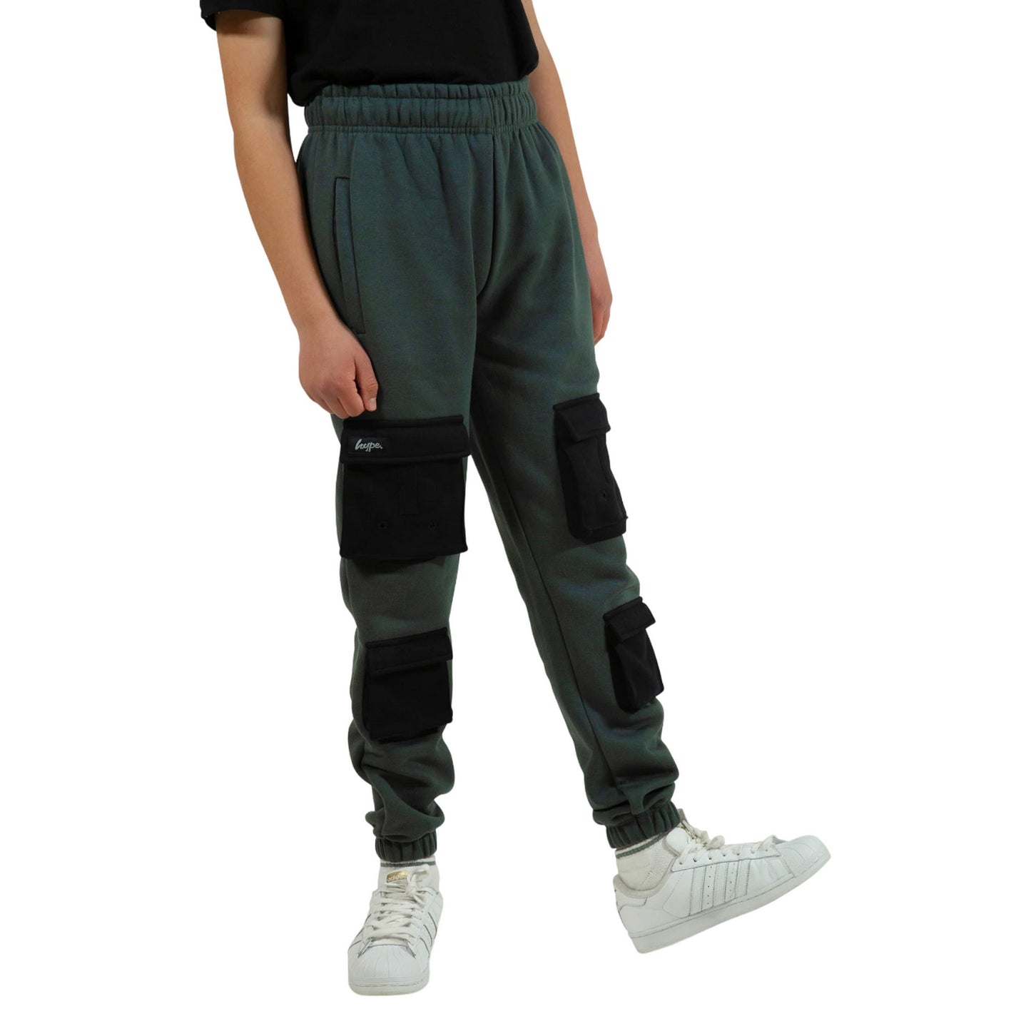 Blue - Front - Hype Boys Utility Jogging Bottoms