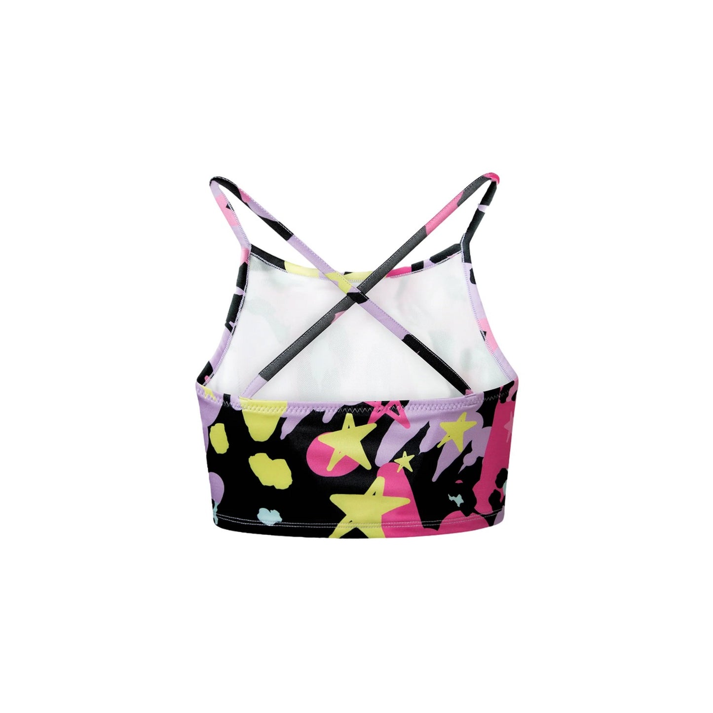 Multicoloured - Back - Hype Girls Leopard Doodle Bikini