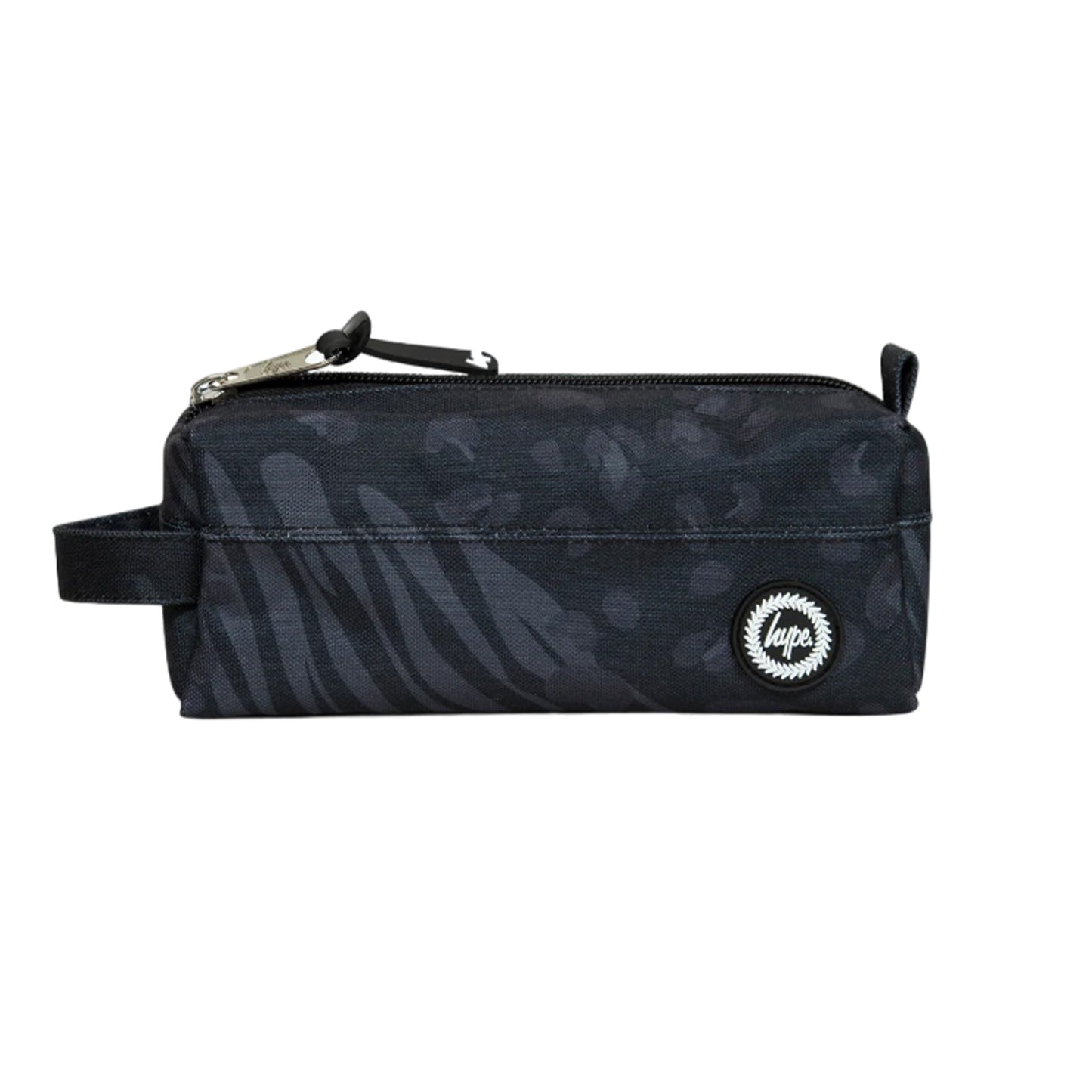 Black - Front - Hype Animal Print Pencil Case