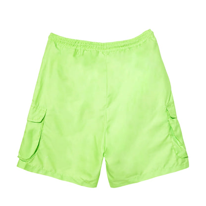 Green - Back - Hype Childrens-Kids Cargo Swim Shorts