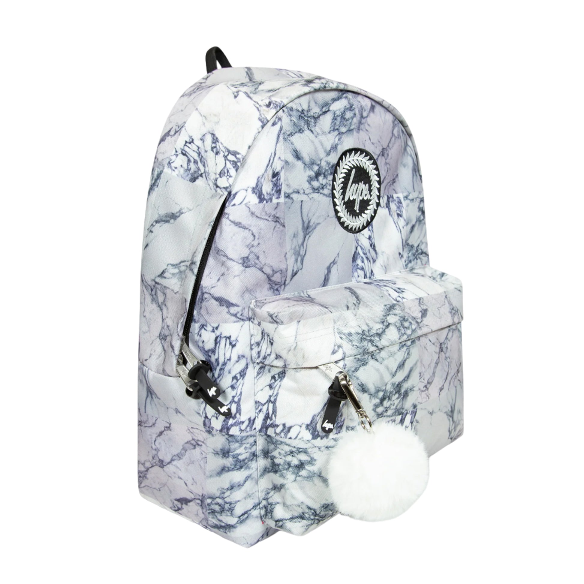 White - Lifestyle - Hype Grey Marble Backpack