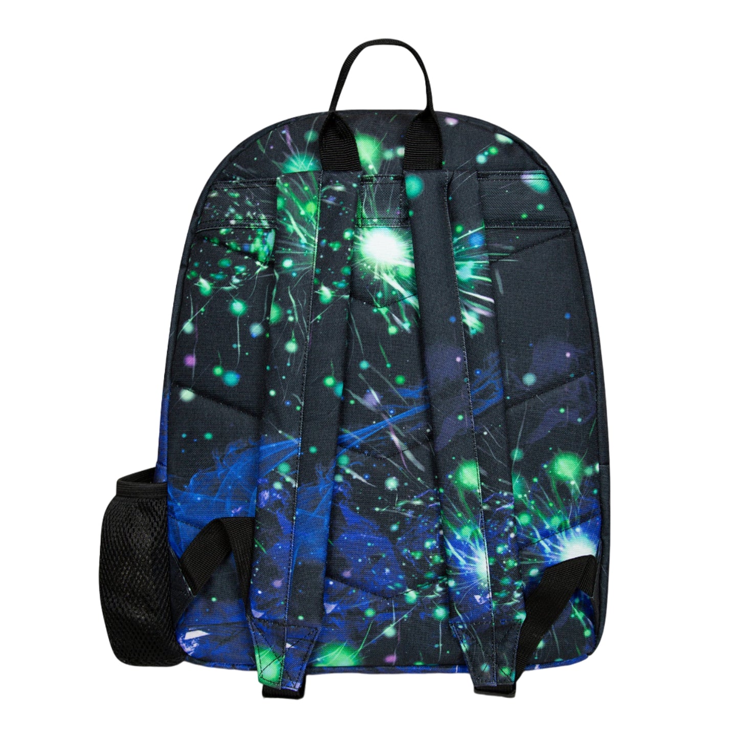 Black-Blue-Green - Back - Hype Black Cosmos Backpack