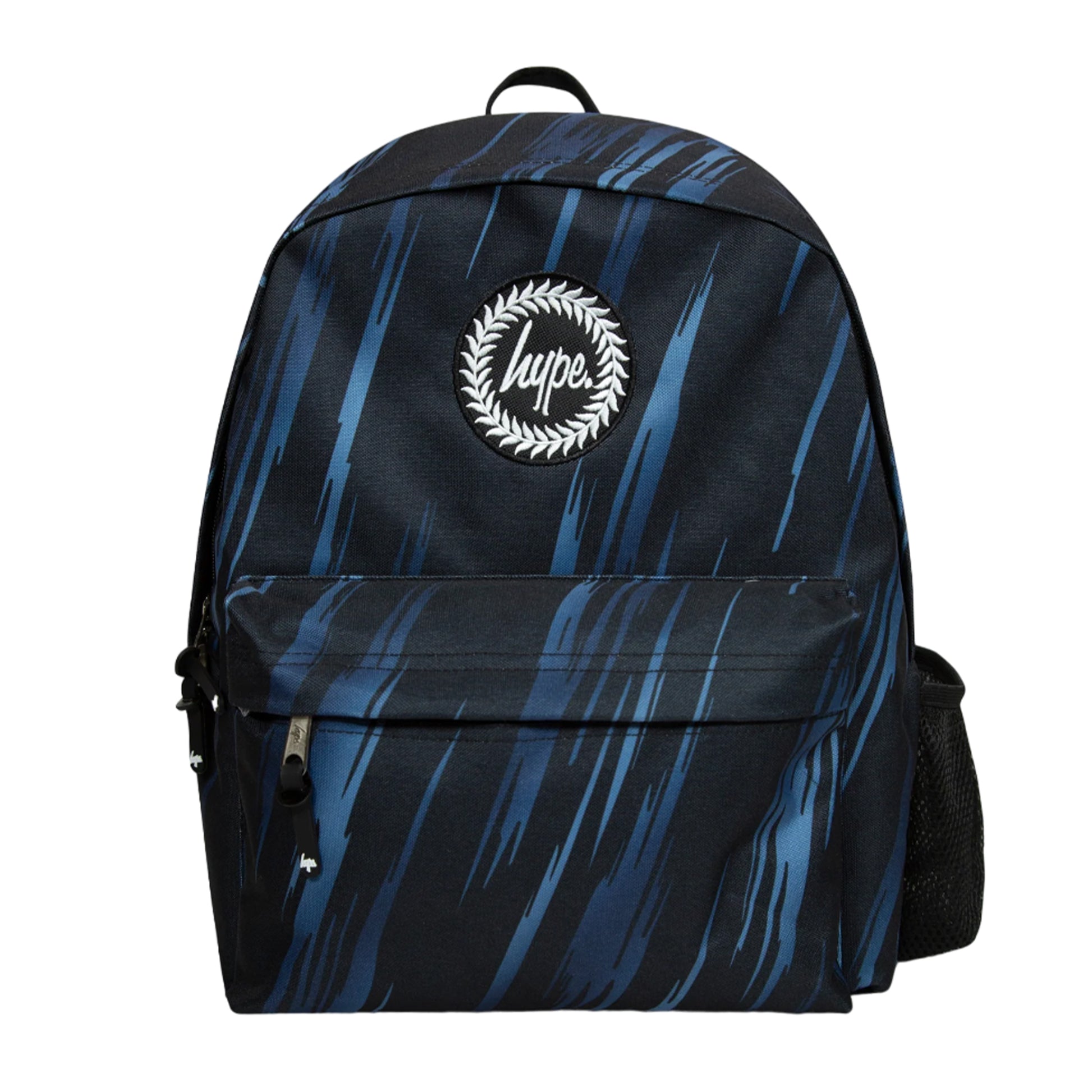 Black-Blue - Front - Hype Rain Backpack