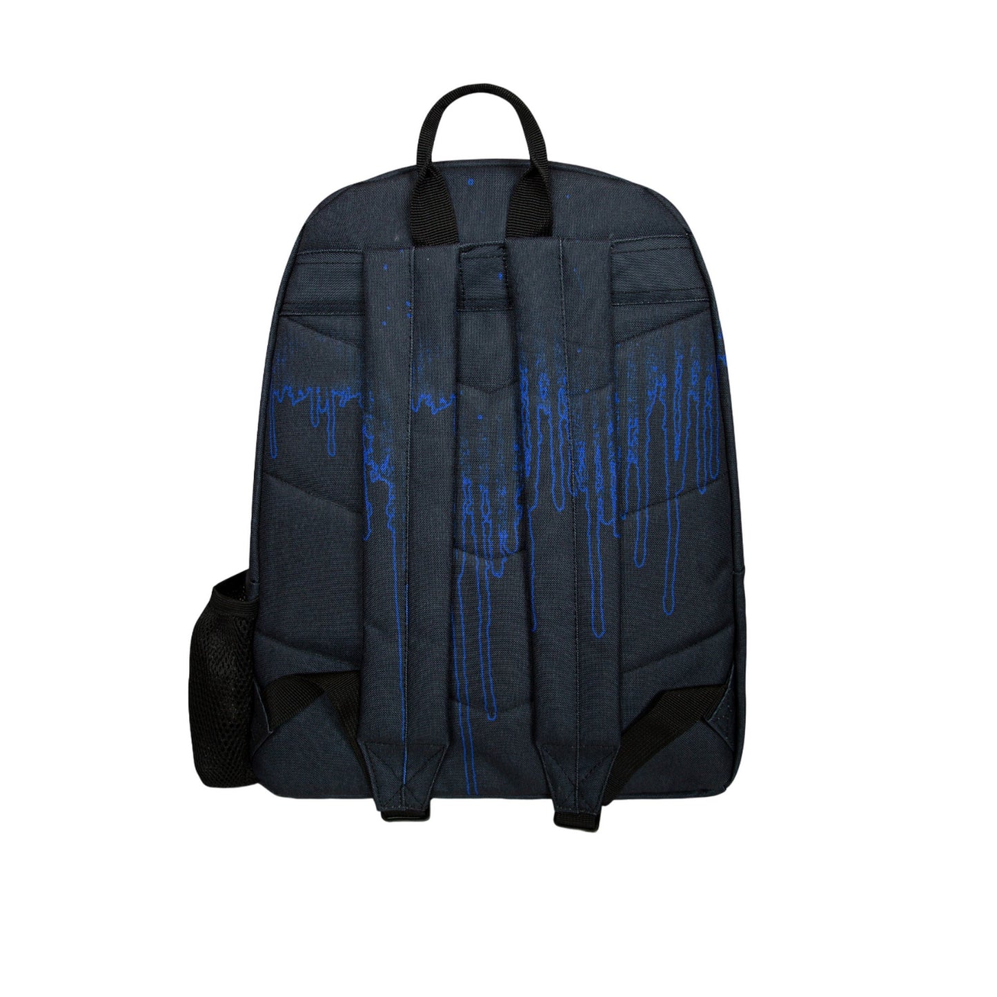 Black-Blue - Back - Hype Iconic Outline Drips Backpack
