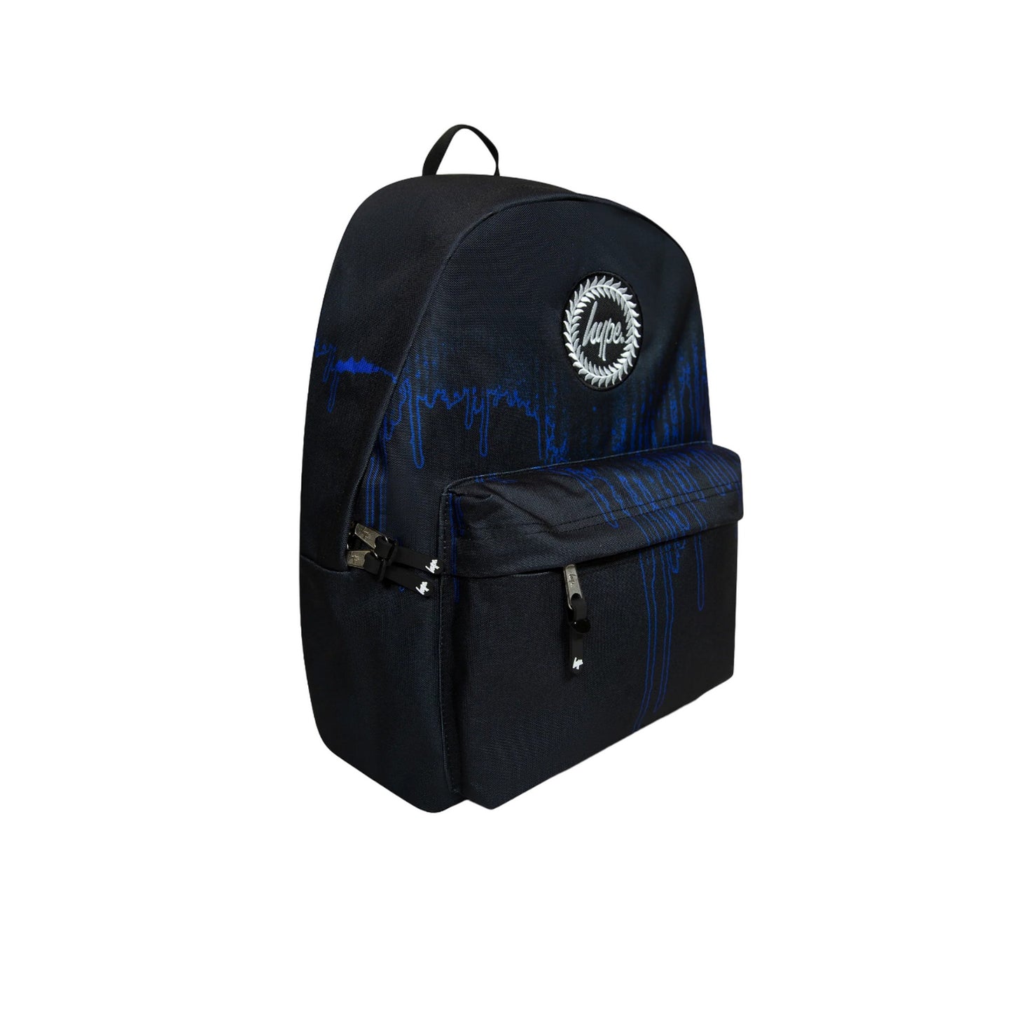 Black-Blue - Side - Hype Iconic Outline Drips Backpack