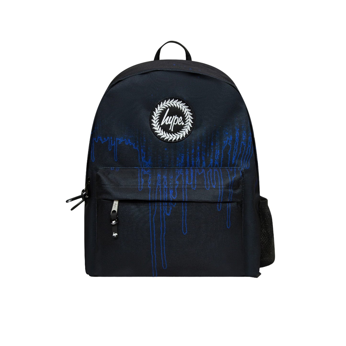 Black-Blue - Front - Hype Iconic Outline Drips Backpack