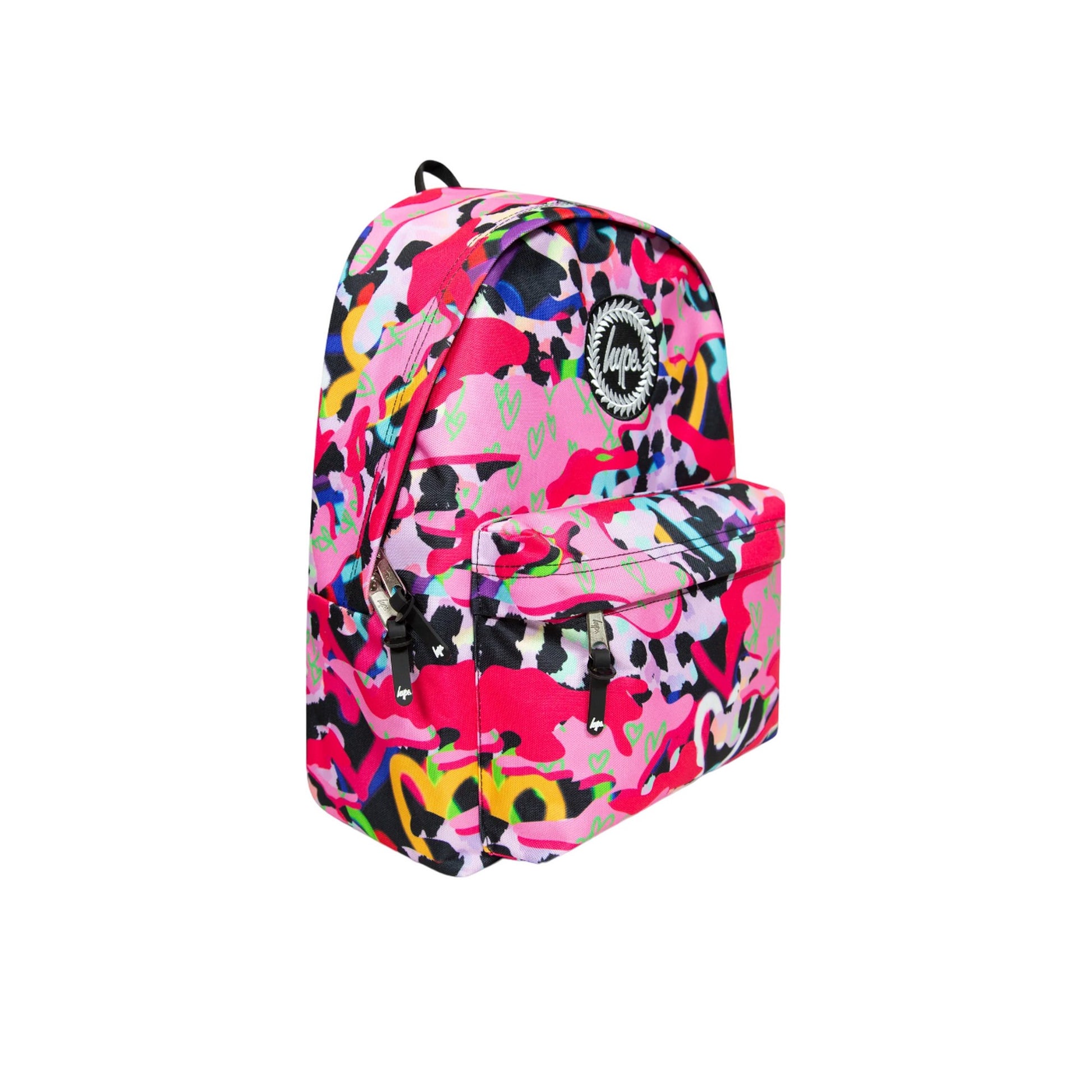 Multicoloured - Side - Hype Patterned Backpack