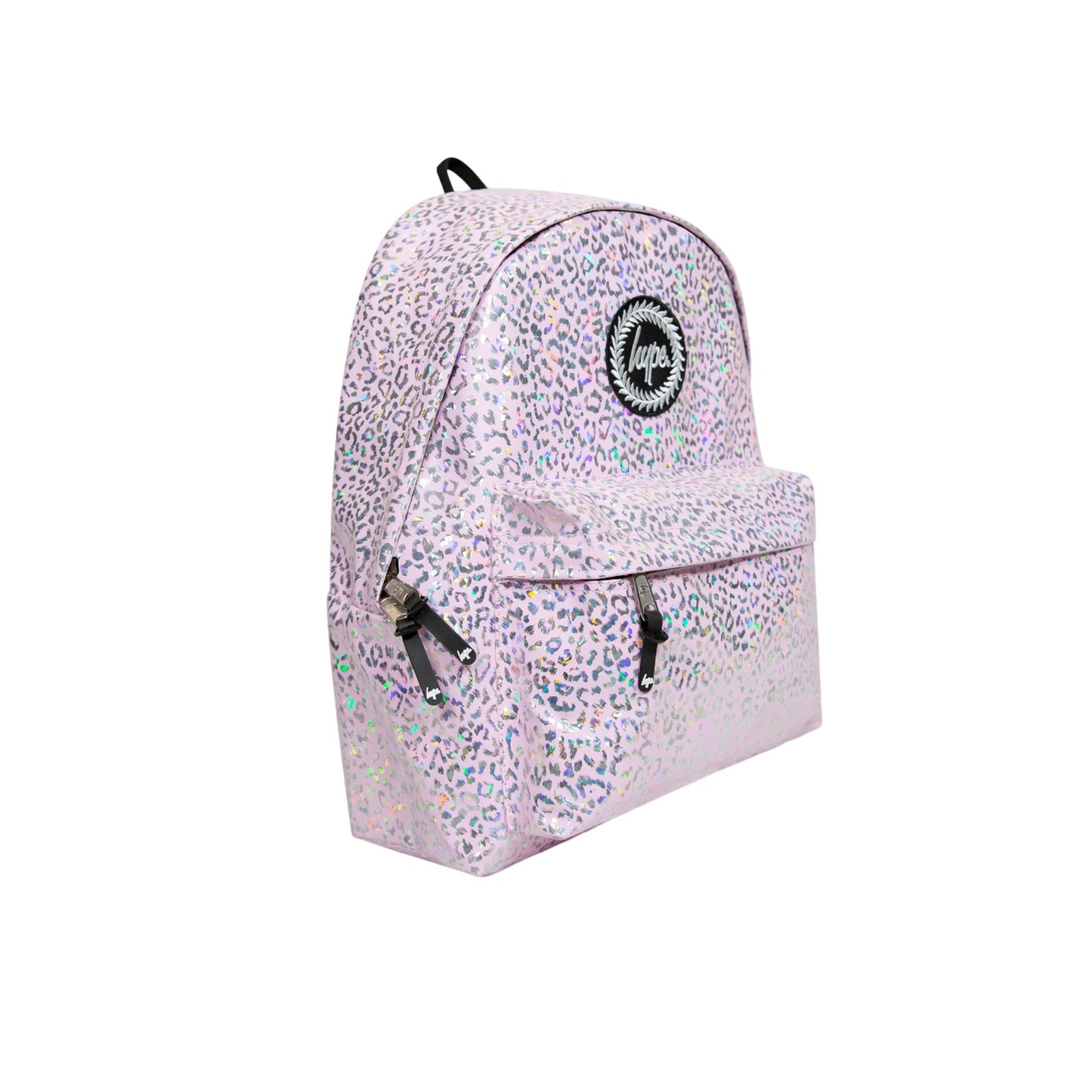 Pink - Lifestyle - Hype Holographic Leopard Backpack