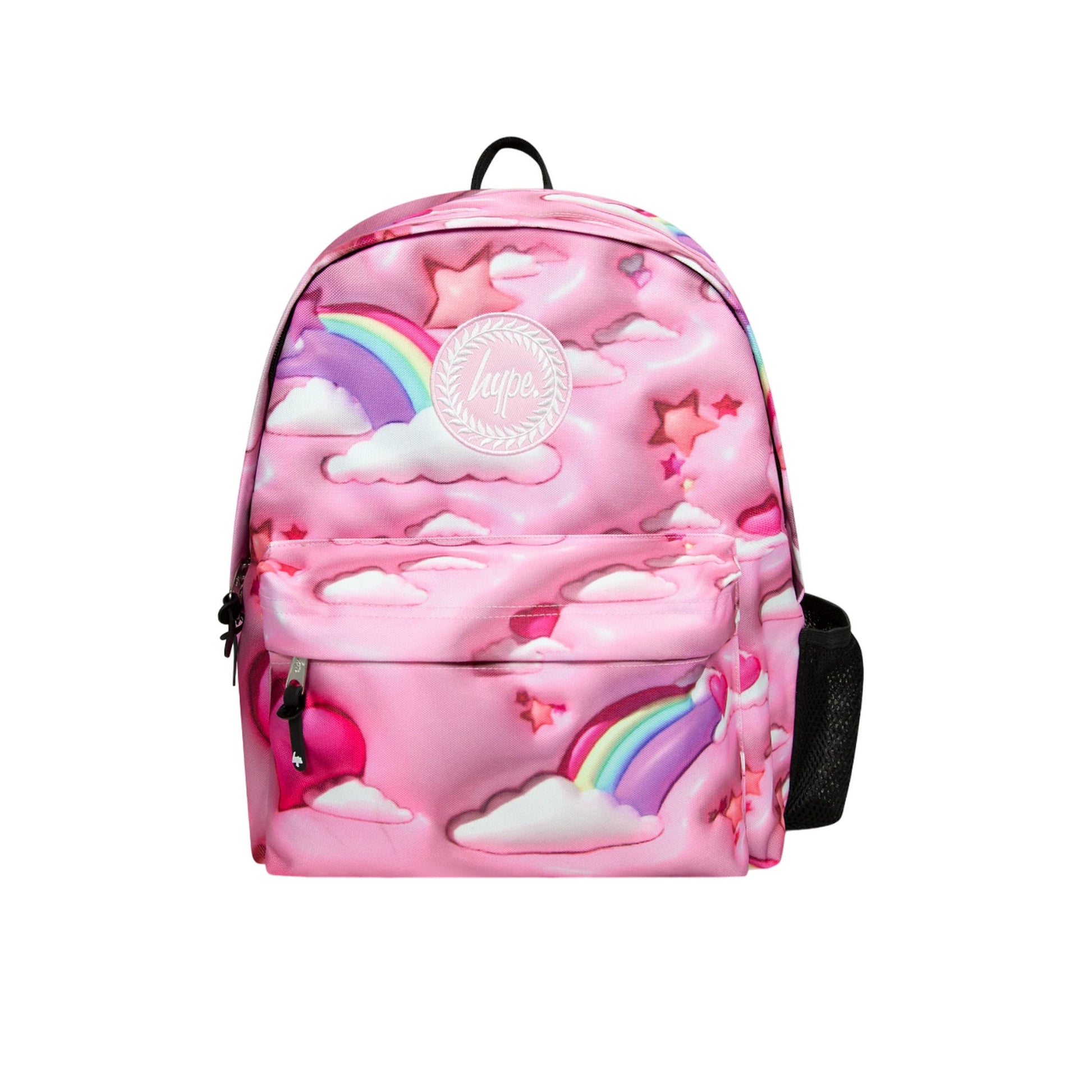 Pink - Front - Hype 3D Clouds Backpack