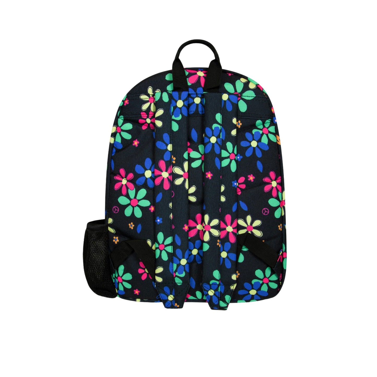 Multicoloured - Back - Hype Hand Drawn Floral Backpack