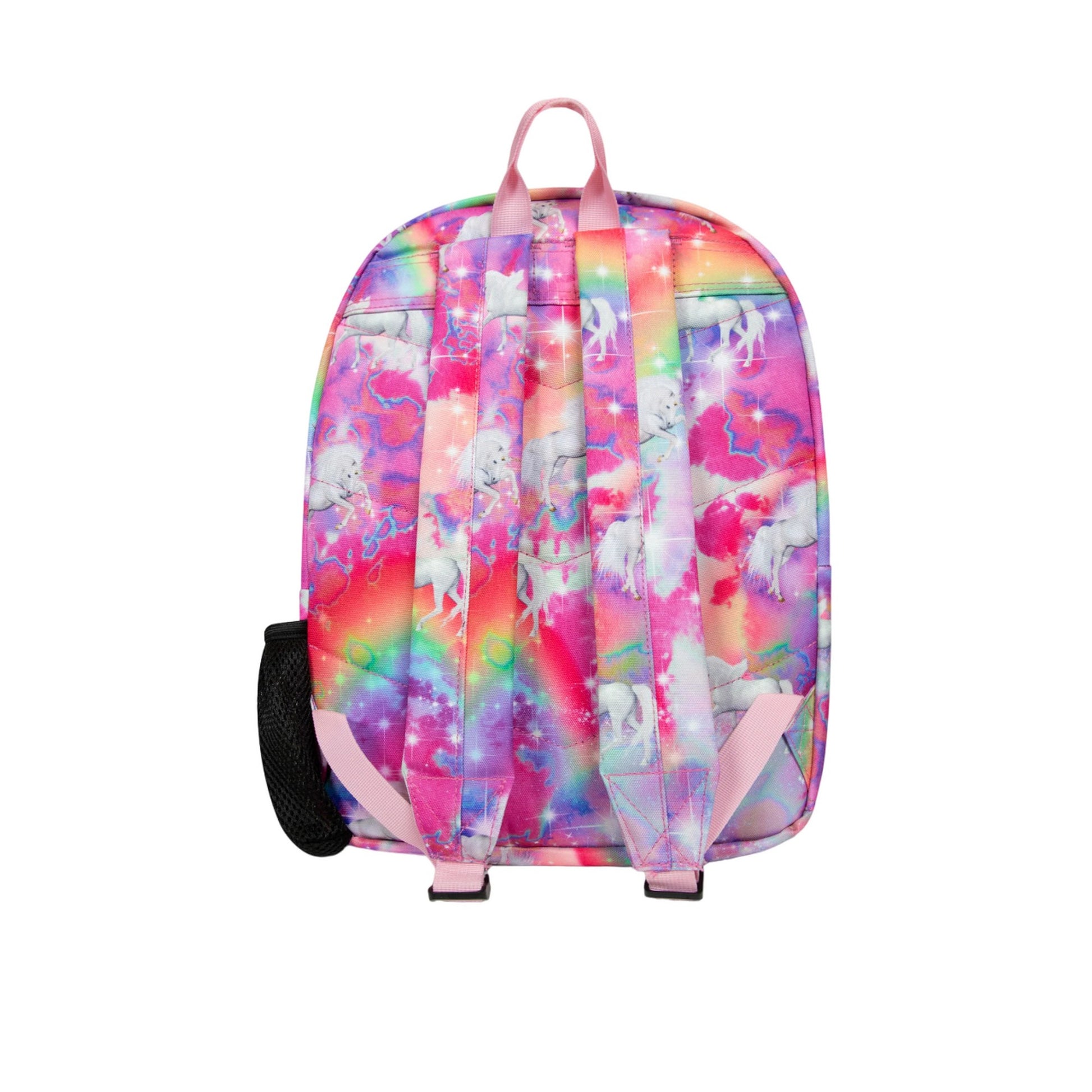 Pink - Back - Hype Rainbow Magical Unicorn Backpack