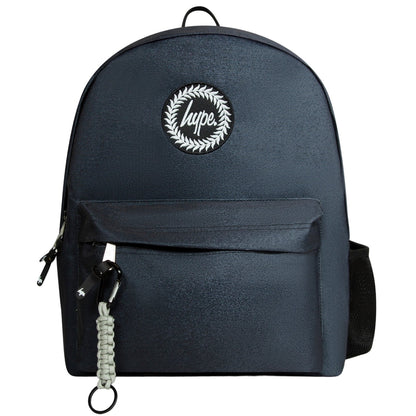 Black - Front - Hype Crest Backpack
