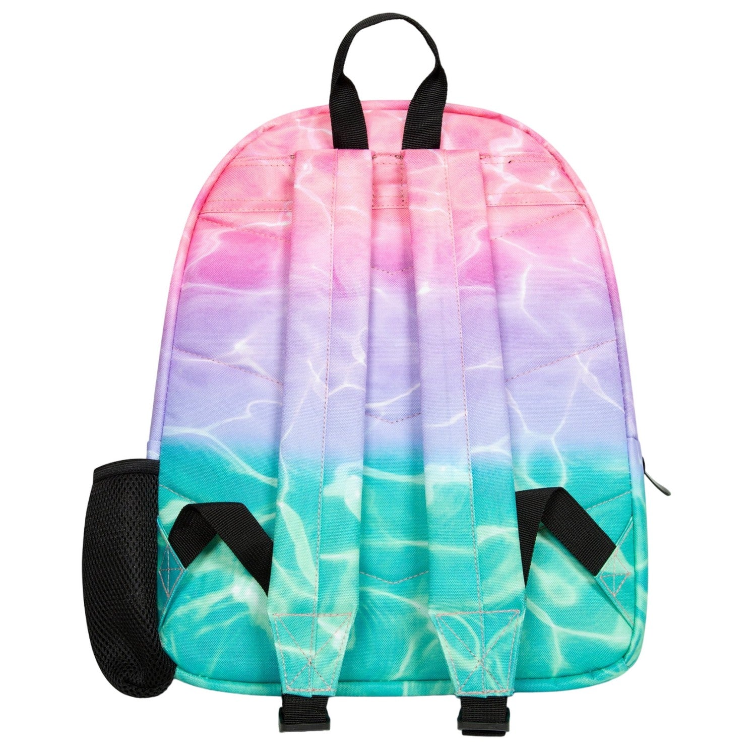 Pink-Turquoise-Pastel - Back - Hype Girls Pool Backpack