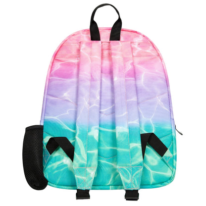Pink-Turquoise-Pastel - Back - Hype Girls Pool Backpack