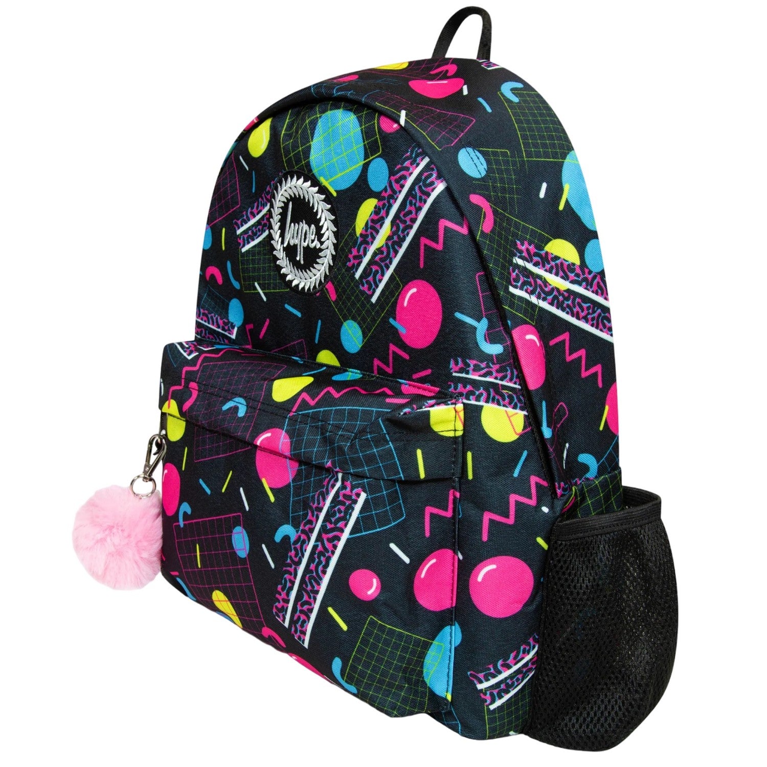 Multicoloured - Side - Hype Girls 90s Rave Backpack