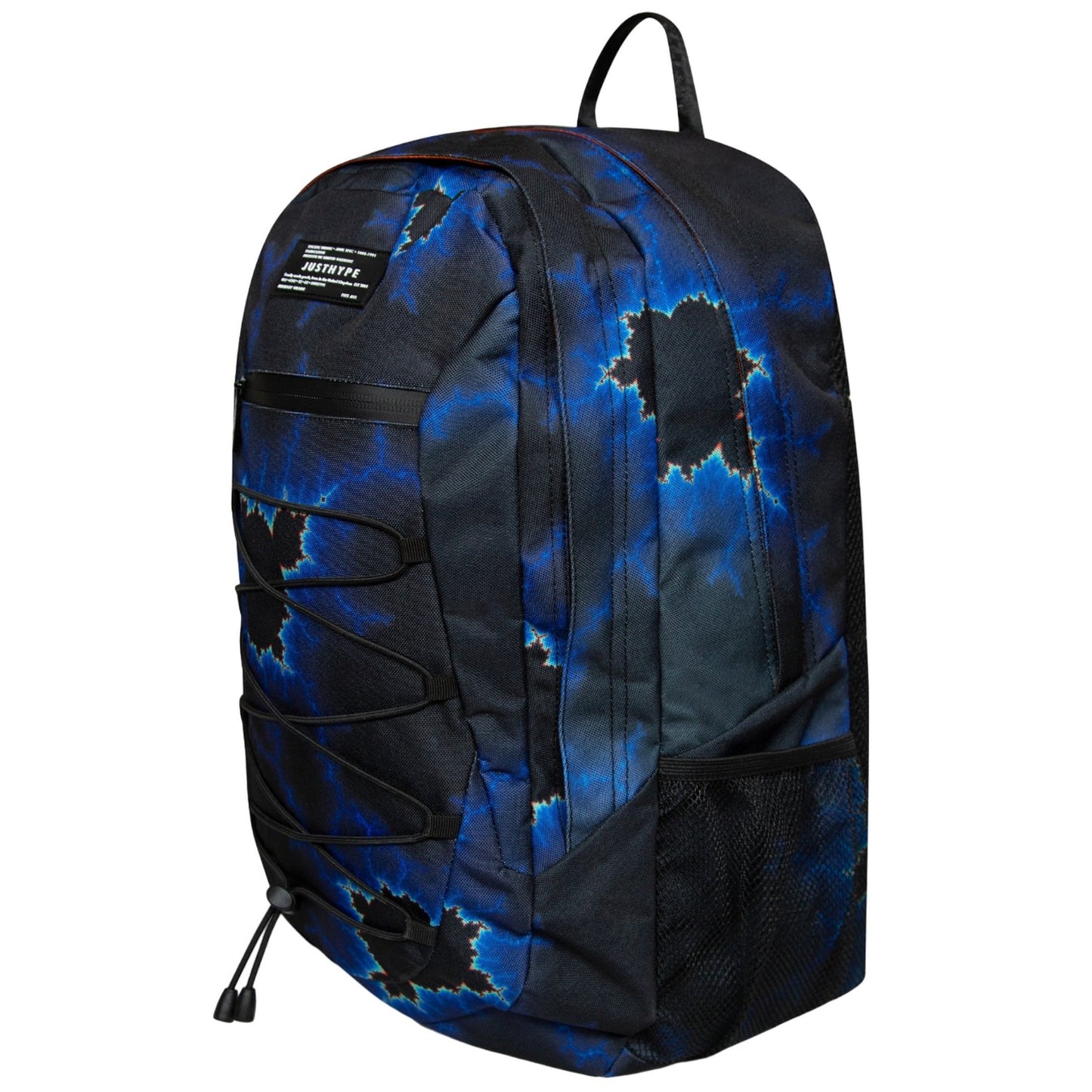 Black-Blue - Side - Hype Lightning Maxi Backpack