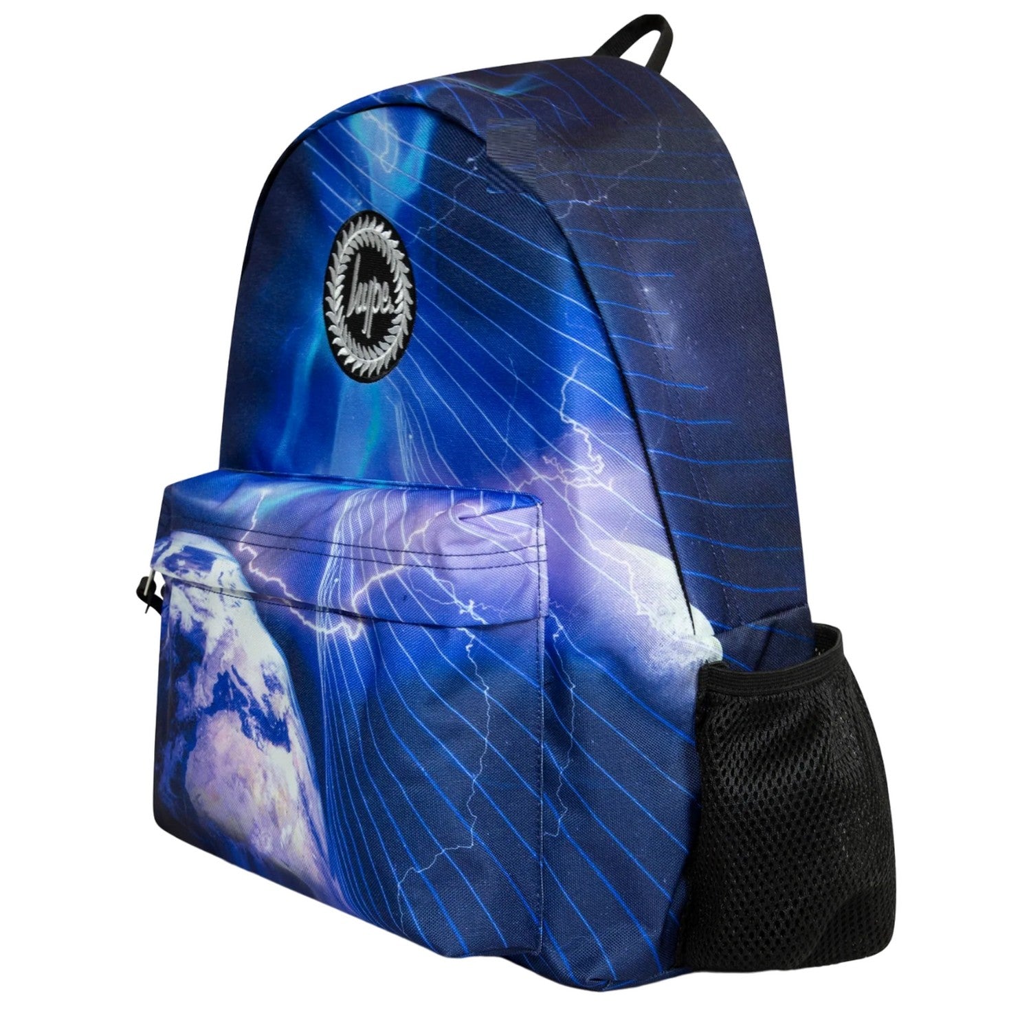 Blue-Black-White - Side - Hype V2 Space Storm Backpack