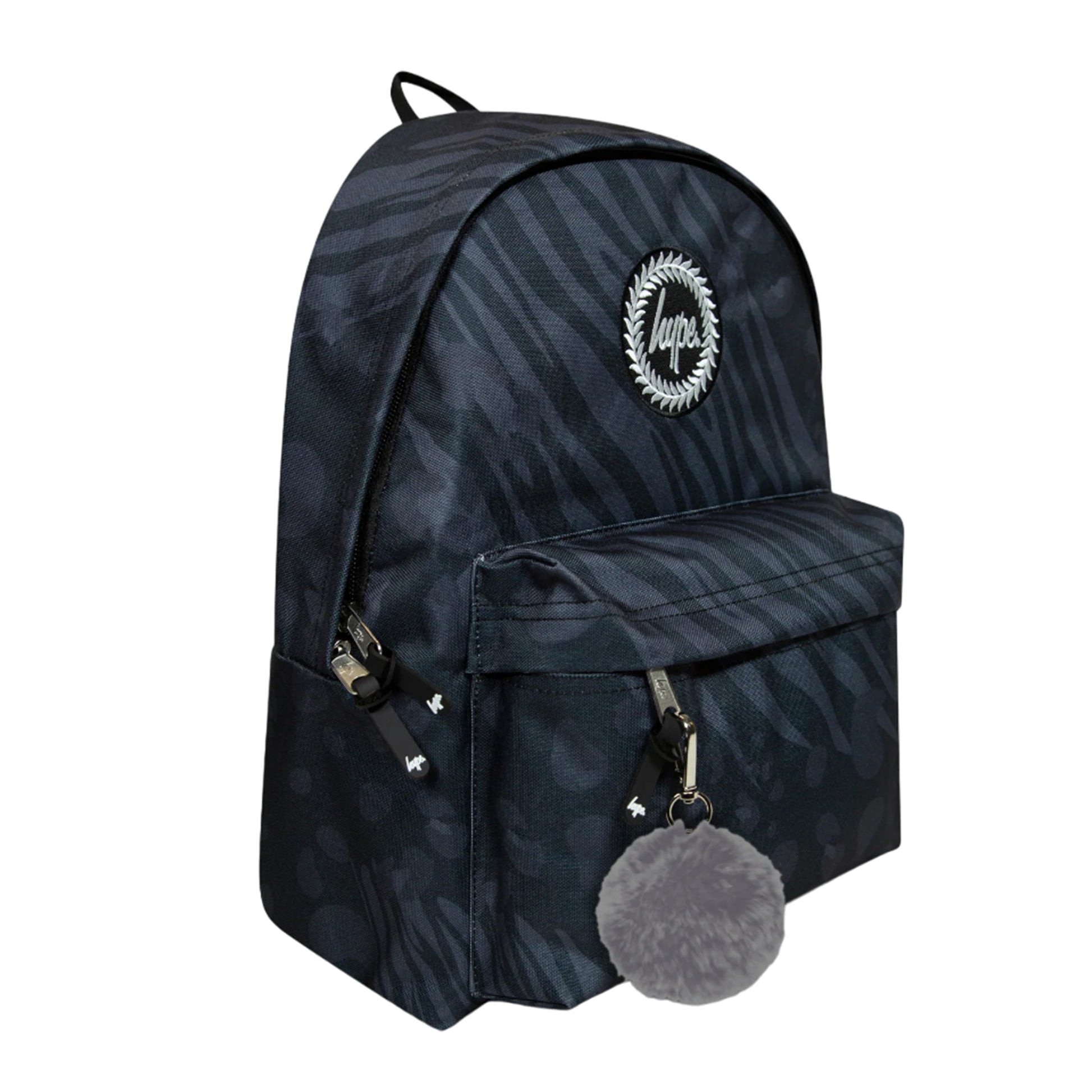 Black - Lifestyle - Hype Iconic Animal Print Backpack