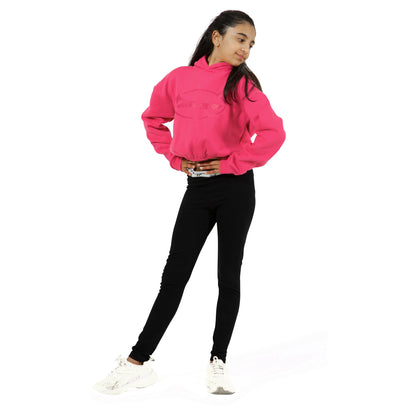 Pink - Side - Hype Girls Y2K Logo Hoodie