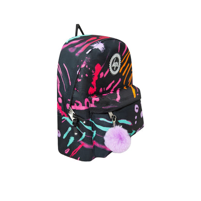 Black - Side - Hype Scratch Backpack