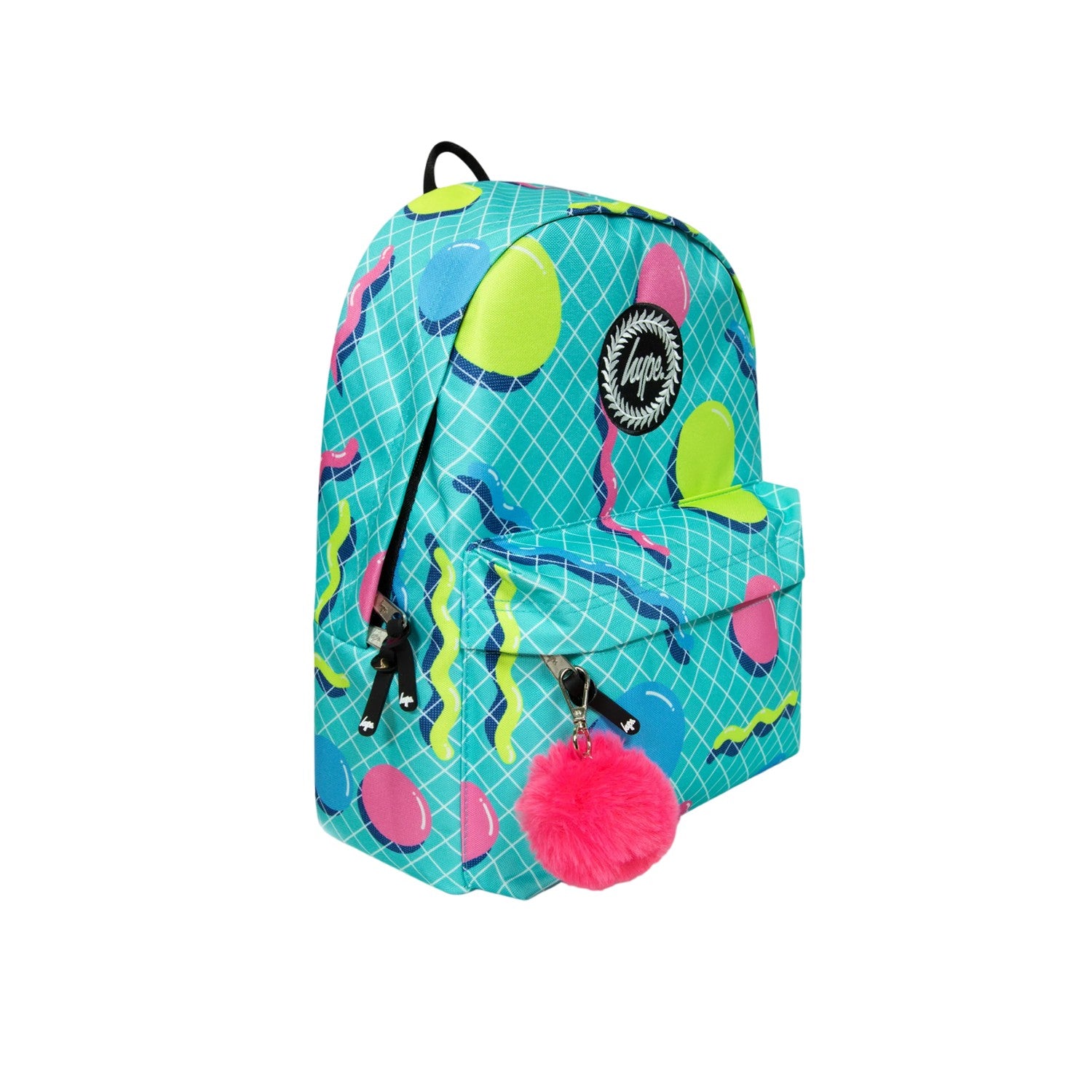 Turquoise-Multicoloured - Lifestyle - Hype Retro Shapes Backpack