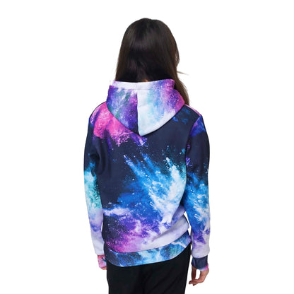 Multicoloured - Back - Hype Girls Chalk Dust Hoodie