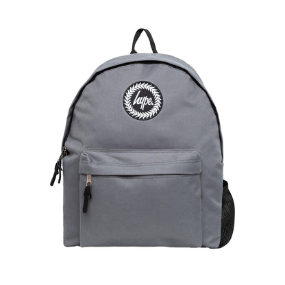 Grey - Front - Hype Iconic Backpack