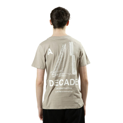 Beige - Back - Hype Boys Decade T-Shirt