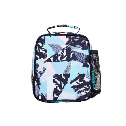 Multicoloured - Back - Hype Pastel Abstract Lunch Bag
