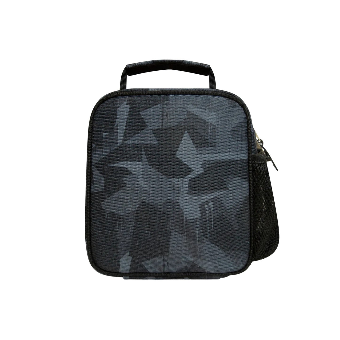 Black - Back - Hype Geo Camo Lunch Bag