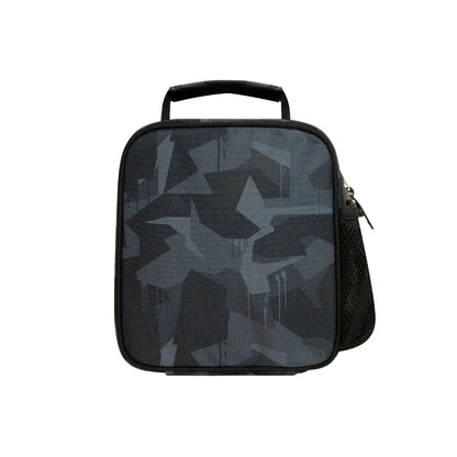 Black - Back - Hype Geo Camo Lunch Bag