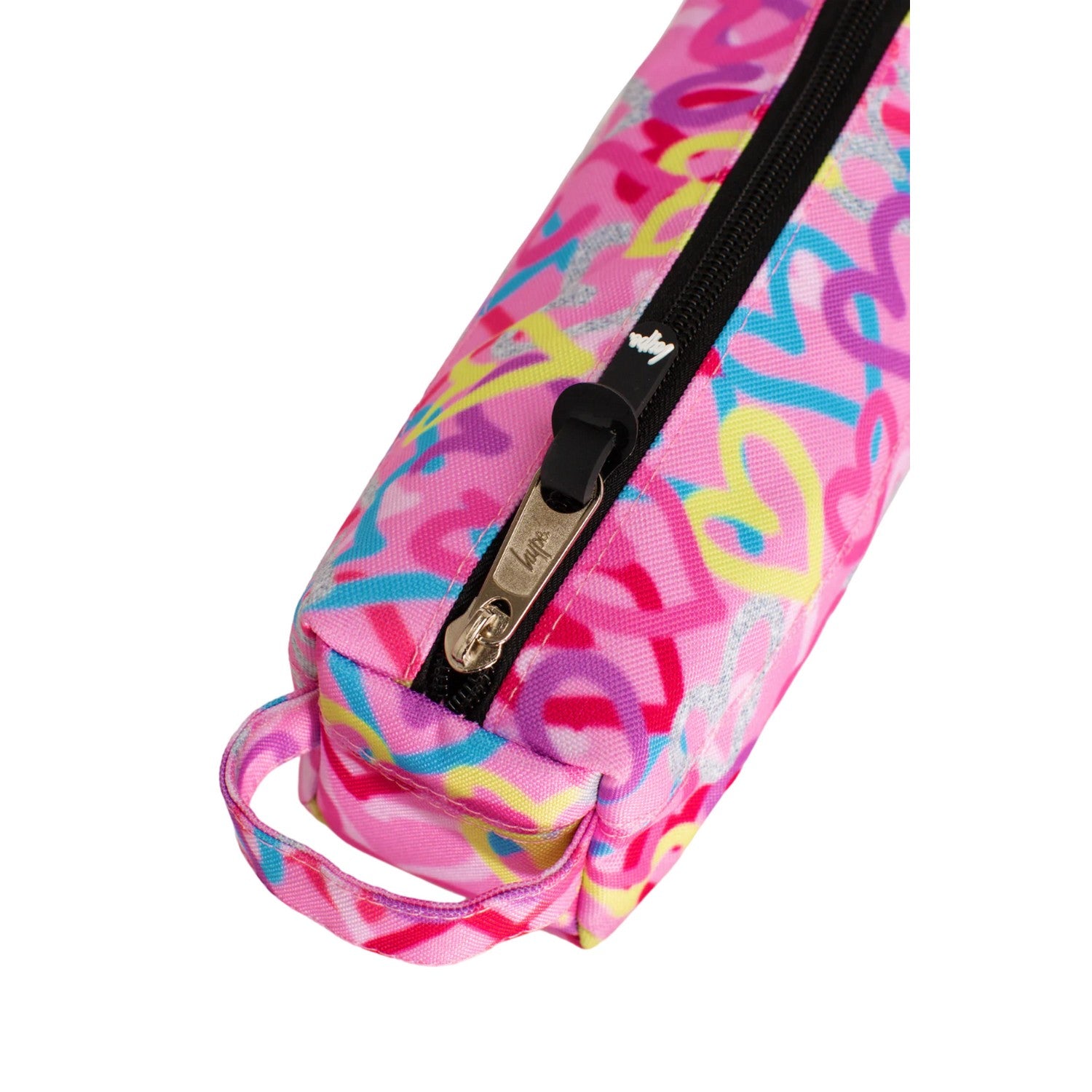 Pink-Multicoloured - Lifestyle - Hype Graffiti Heart Pencil Case