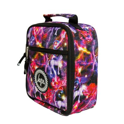 Black-Multicoloured - Lifestyle - Hype Lightning Unicorns Lunch Bag