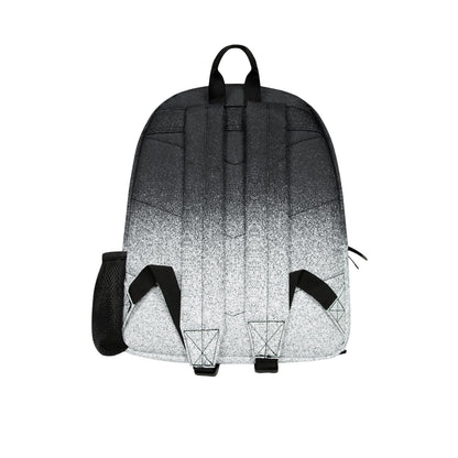 Black-White - Back - Hype Iconic Speckle Fade Backpack