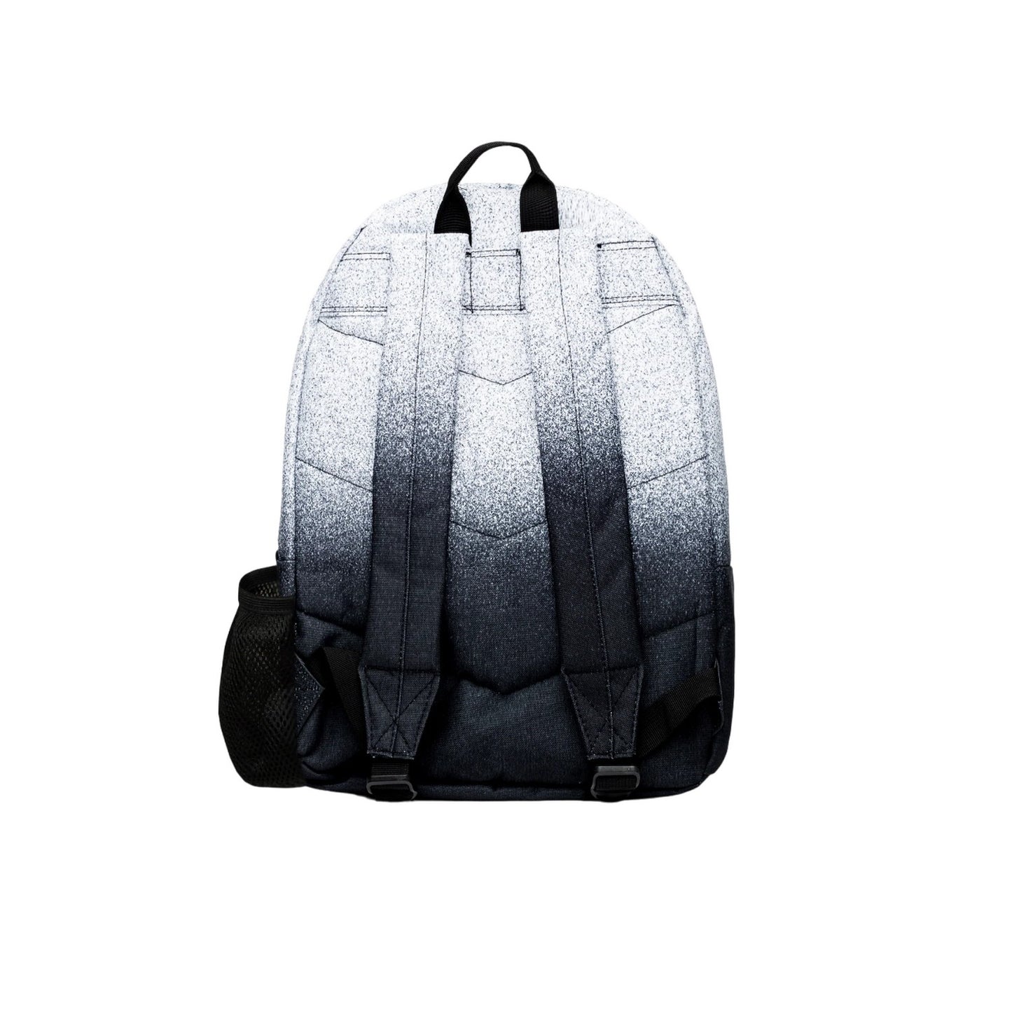 White-Black - Back - Hype Iconic Speckle Fade Backpack