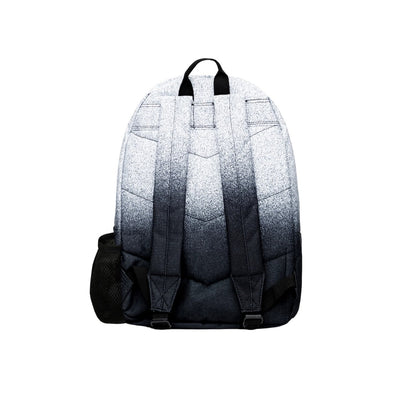 White-Black - Back - Hype Iconic Speckle Fade Backpack
